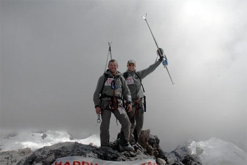 Auf der Carstensz Pyramide