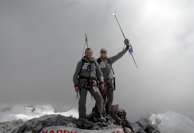 Auf der Carstensz Pyramide