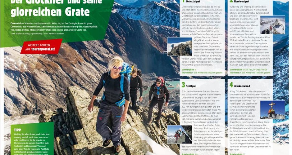 Der Glockner und seine glorreichen Grate: 