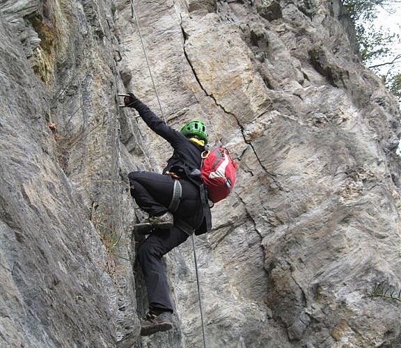 Super angelegter Steig