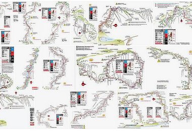 Die von uns erstellten Klettersteigtopos sind im deutschsprachigem Raum das Maß der Dinge. 